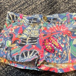 Lilly Pulitzer Vibrant Floral Shorts